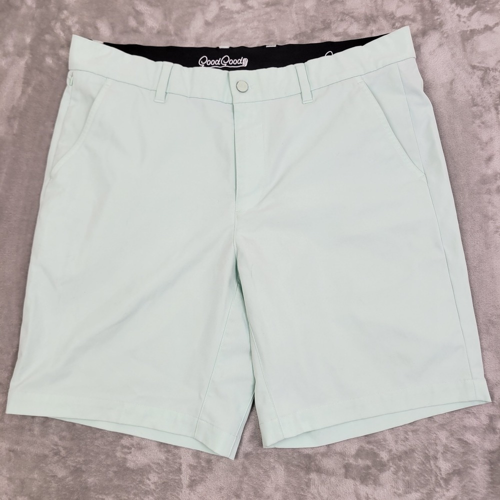 Good Good Golf Green Fore! Lightweight Sport Performance Shorts Men's Size 34